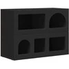 Kabalas Juoda 80.5 x 35 x 59 cm Apdirbta mediena