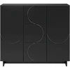 Kabalas Juoda 85,5 x 31 x 75 cm Apdirbta mediena