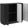 Kabalas Juoda 89 x 34,5 x 77 cm Apdirbta mediena