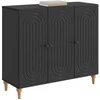Kabalas Juoda 89 x 34,5 x 80 cm Apdirbta mediena
