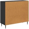 Kabalas Juoda 89 x 34,5 x 80 cm Apdirbta mediena
