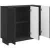 Kabalas Juoda 89 x 34,5 x 80 cm Apdirbta mediena