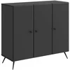 Kabalas Juoda 89 x 34,5 x 80 cm Apdirbta mediena