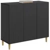 Kabalas Juoda 89 x 34,5 x 80 cm Apdirbta mediena