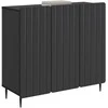 Kabalas Juoda 89 x 34,5 x 82 cm Apdirbta mediena