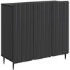 Kabalas Juoda 89 x 34,5 x 82 cm Apdirbta mediena