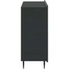 Kabalas Juoda 89 x 34,5 x 82 cm Apdirbta mediena