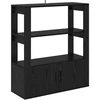 Kabalas juoda ąžuolo 30 x 80 x 90 cm Apdirbta mediena