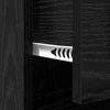 Kabalas Juodas ąžuolas 70 x 35,5 x 67,5 cm Apdirbta mediena