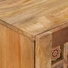 Kabalas su saugykla Natūrali 60 x 33 x 75 cm Kietas mango medis