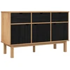 Kabalas OTTA Ruda ir juoda 114 x 43 x 73,5 cm