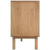 Kabalas OTTA Ruda ir juoda 114 x 43 x 73,5 cm