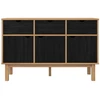 Kabalas OTTA Ruda ir juoda 114 x 43 x 73,5 cm