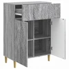 Kabalas Pilka Sonoma 66 x 34,5 x 90 cm Apdirbta mediena