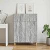 Kabalas Pilka Sonoma 66 x 34,5 x 90 cm Apdirbta mediena