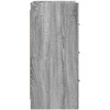 Kabalas Pilka Sonoma 75 x 33 x 80 cm Apdirbta mediena