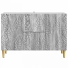 Kabalas Pilka Sonoma 89 x 34,5 x 60 cm Apdirbta mediena