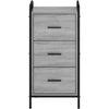 Kabalas Pilka Sonoma 97 x 33 x 81 cm Apdirbta mediena