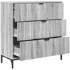 Kabalas Pilkas Sonoma 79,5 x 33 x 82 cm Apdirbta mediena