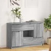 Kabalas Pilkas Sonoma 100 x 30 x 65,6 Apdirbta mediena