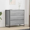Kabalas Pilkas Sonoma 79 x 36 x 75.5 cm Apdirbta mediena