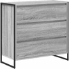 Kabalas Pilkas Sonoma 79 x 36 x 75.5 cm Apdirbta mediena