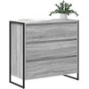 Kabalas Pilkas Sonoma 79 x 36 x 75.5 cm Apdirbta mediena
