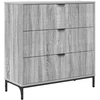 Kabalas Pilkas Sonoma 79,5 x 33 x 82 cm Apdirbta mediena