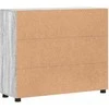Kabalas su lentyna FLORIN Pilkas Sonoma 88,5 x 30,5 x 73 cm