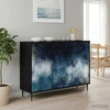 Kabalas RAALTE Juodojo ąžuolo 102 x 33 x 76 cm Apdirbta mediena
