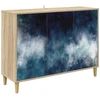 Kabalas RAALTE Sonoma ąžuolo 102 x 33 x 75 cm Apdirbta mediena