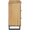 Kabalas Ruda 60 x 33 x 75 cm Kietas mango medis