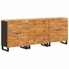 Kabalas 3 pcs Ruda 60 x 33 x 75 cm Kietas mango medis