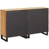 Kabalas 2 pcs Ruda 60 x 33 x 75 cm Kietas mango medis