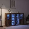 LED Bufetas Senas medis 163 x 37 x 100 cm Apdirbta mediena