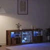 LED Bufetas Senas medis 181,5 x 37 x 67 cm Apdirbta mediena