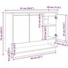 Kabalas Senas medis 97 x 29 x 75 cm Apdirbta mediena