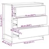 Kabalas Senovinis medis 79 x 36 x 75.5 cm Apdirbta mediena
