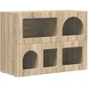 Kabalas Sonoma ąžuolas 80.5 x 35 x 59 cm Apdirbta mediena