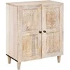 Kabalas Balta 60 x 33 x 75 cm mango medienos masyvas