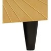 Kabalas Juodas ir auksinis 60 x 33 x 75 cm Kietas mango medis