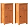 Kabalas 2 pcs Vaško ruda 39 x 34,5 x 80 cm