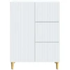 Kabalas su stalčių Balta 66 x 34,5 x 90 cm Apdirbta mediena