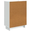 Kabalas Balta 66 x 34,5 x 90 cm Apdirbta mediena