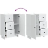 Kabalas Balta 66 x 34,5 x 90 cm Apdirbta mediena