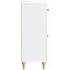 Kabalas su stalčių Balta 66 x 34,5 x 90 cm Apdirbta mediena