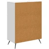 Kabalas Balta 66 x 34,5 x 90 cm Apdirbta mediena
