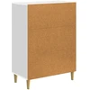Kabalas Balta 66 x 34,5 x 90 cm Apdirbta mediena