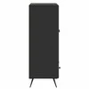 Kabalas su stalčių Juoda 66 x 34,5 x 95 cm Apdirbta mediena