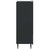 Kabalas su stalčių Juoda 66 x 34,5 x 97 cm Apdirbta mediena